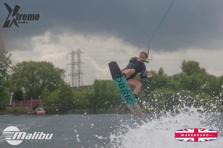 Squad Member at the 2023 Malibu Boats Xtreme Wake Practice - Photo Mark Osmond