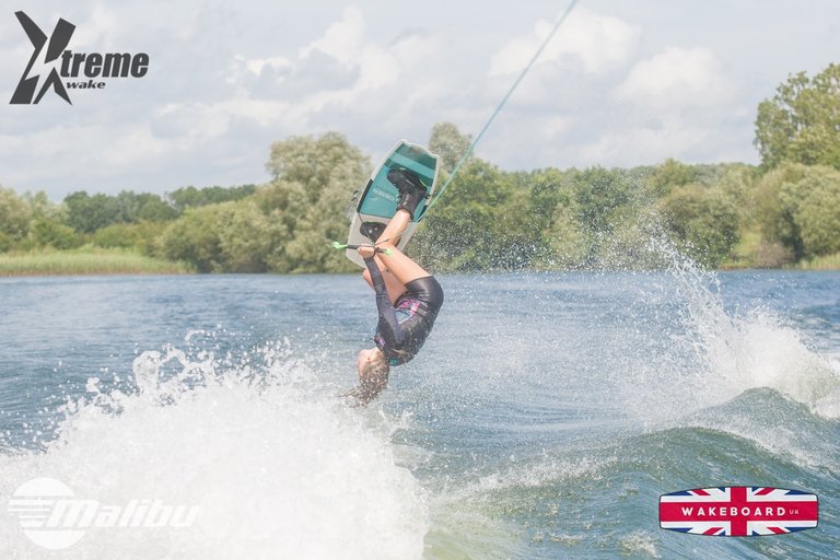 Squad Member at the 2023 Malibu Boats Xtreme Wake Practice - Photo Mark Osmond