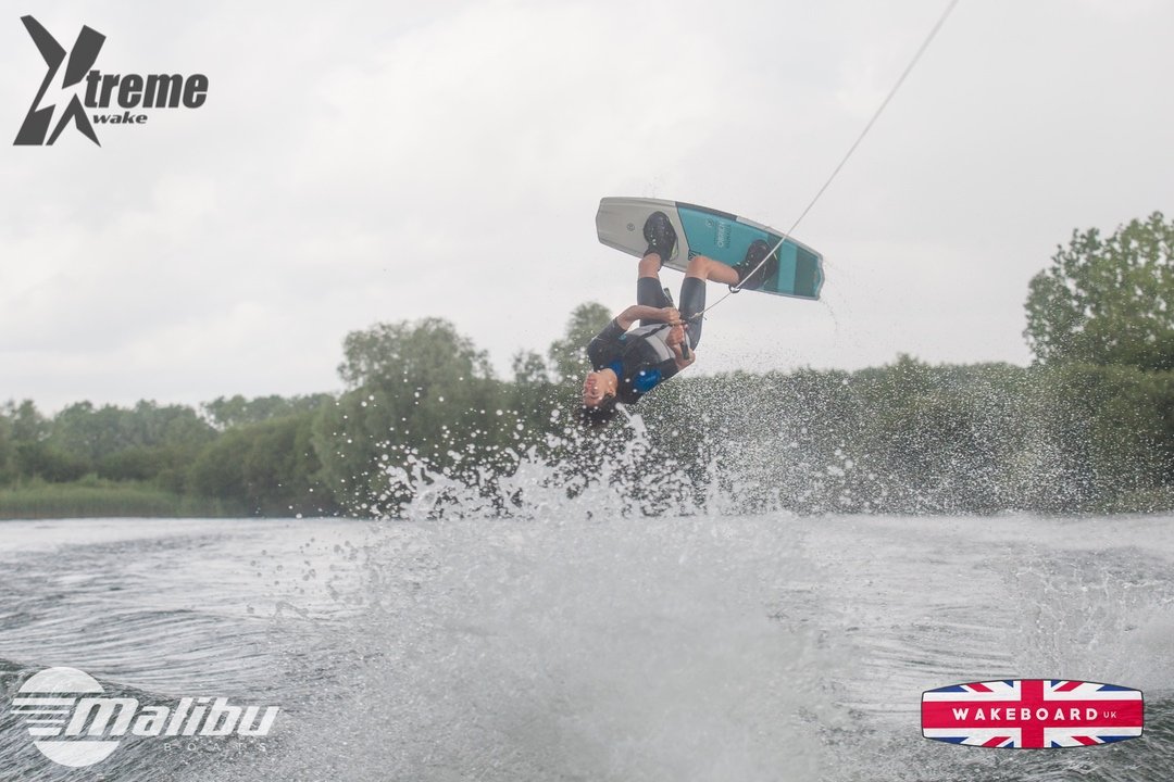 Squad Member at the 2023 Malibu Boats Xtreme Wake Practice