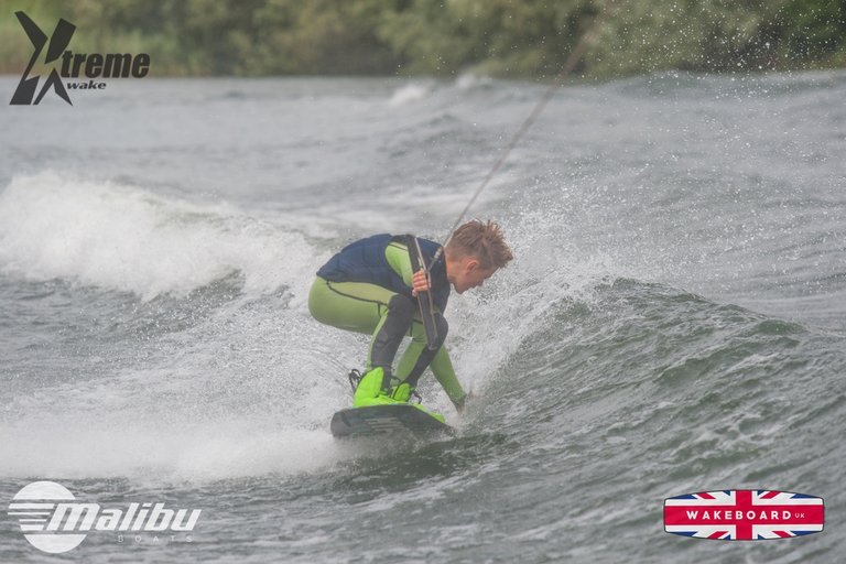 Squad Member at the 2023 Malibu Boats Xtreme Wake Practice - Photo Mark Osmond