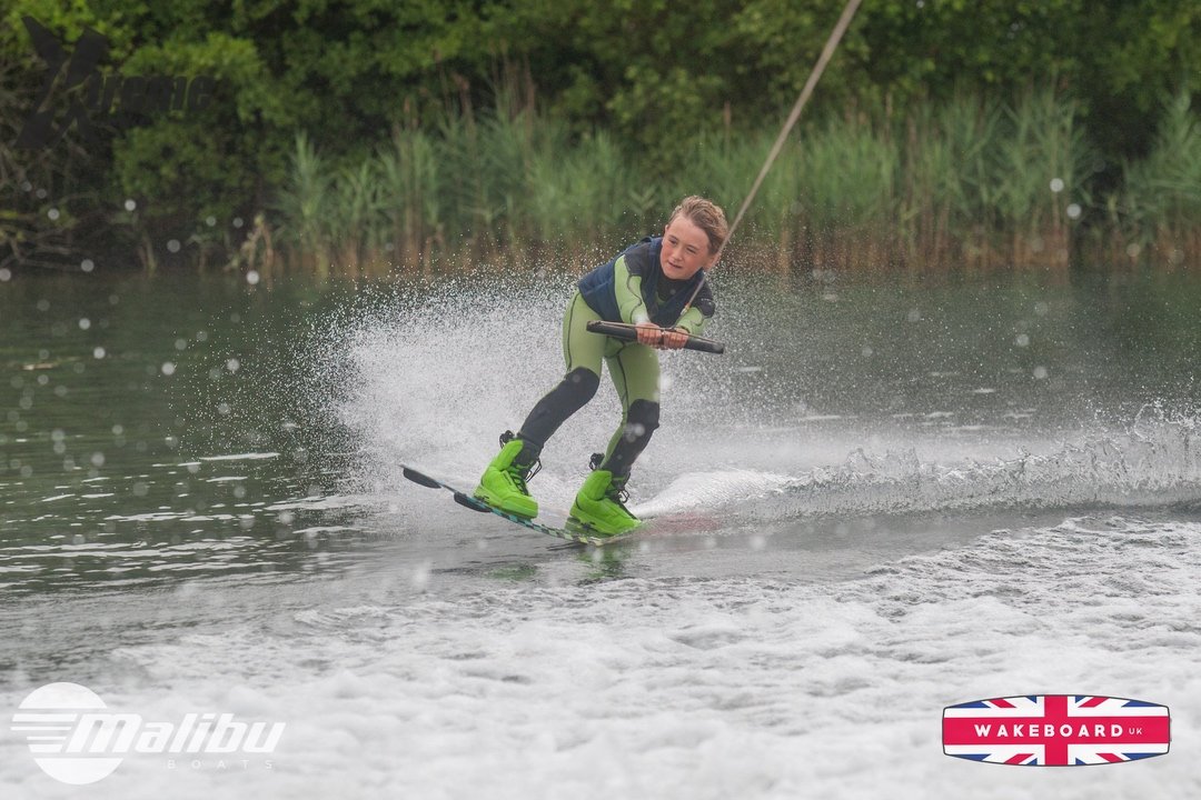 Squad Member at the 2023 Malibu Boats Xtreme Wake Practice