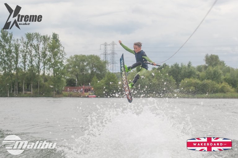 Squad Member at the 2023 Malibu Boats Xtreme Wake Practice - Photo Mark Osmond