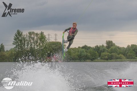 Squad Member at the 2023 Malibu Boats Xtreme Wake Practice - Photo Mark Osmond