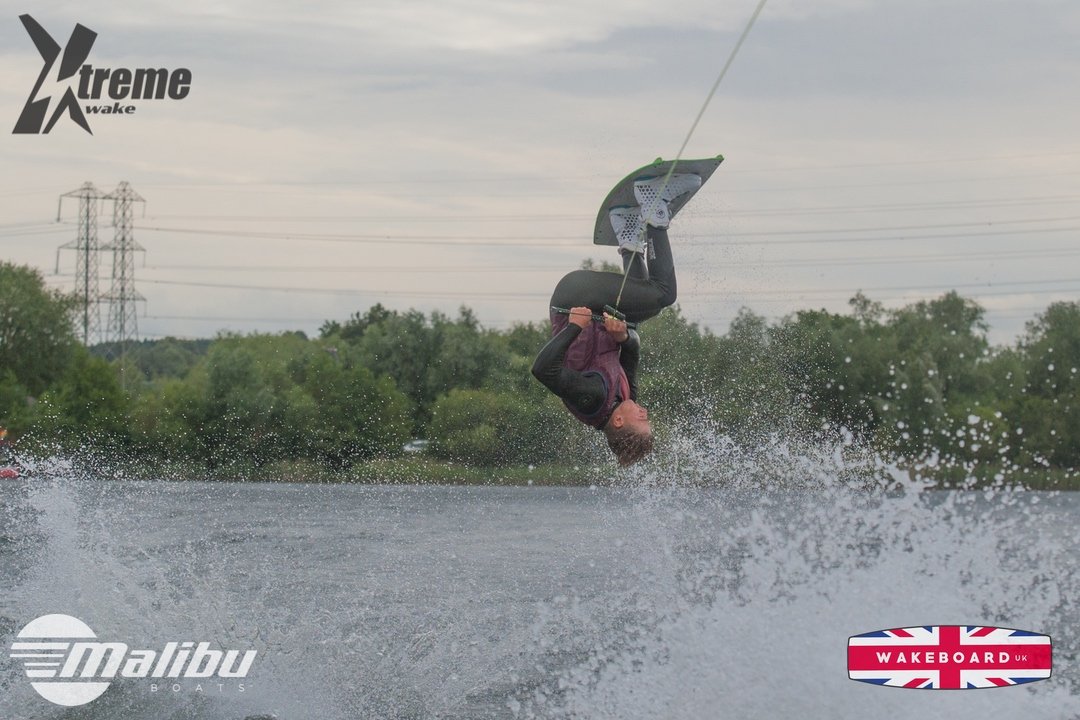 Squad Member at the 2023 Malibu Boats Xtreme Wake Practice