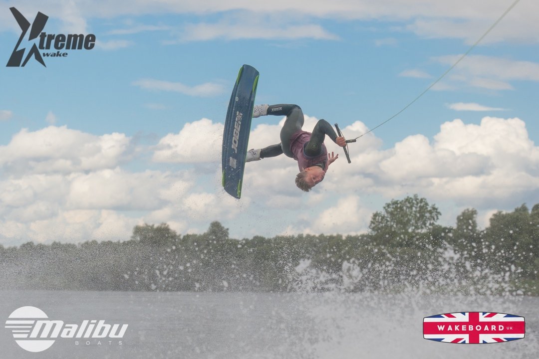 Squad Member at the 2023 Malibu Boats Xtreme Wake Practice