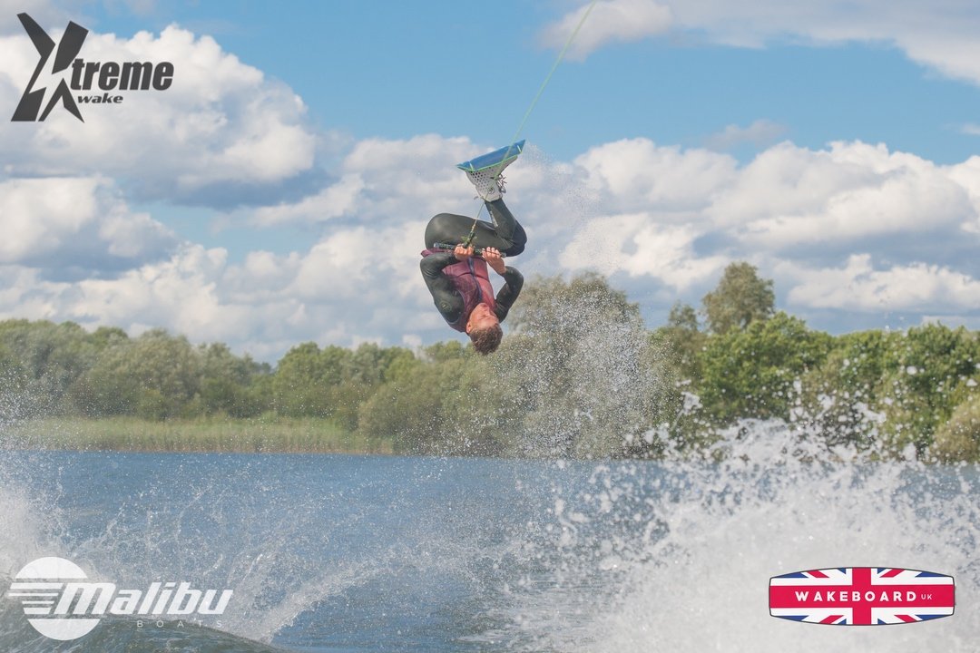 Squad Member at the 2023 Malibu Boats Xtreme Wake Practice