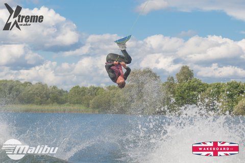 Squad Member at the 2023 Malibu Boats Xtreme Wake Practice - Photo Mark Osmond