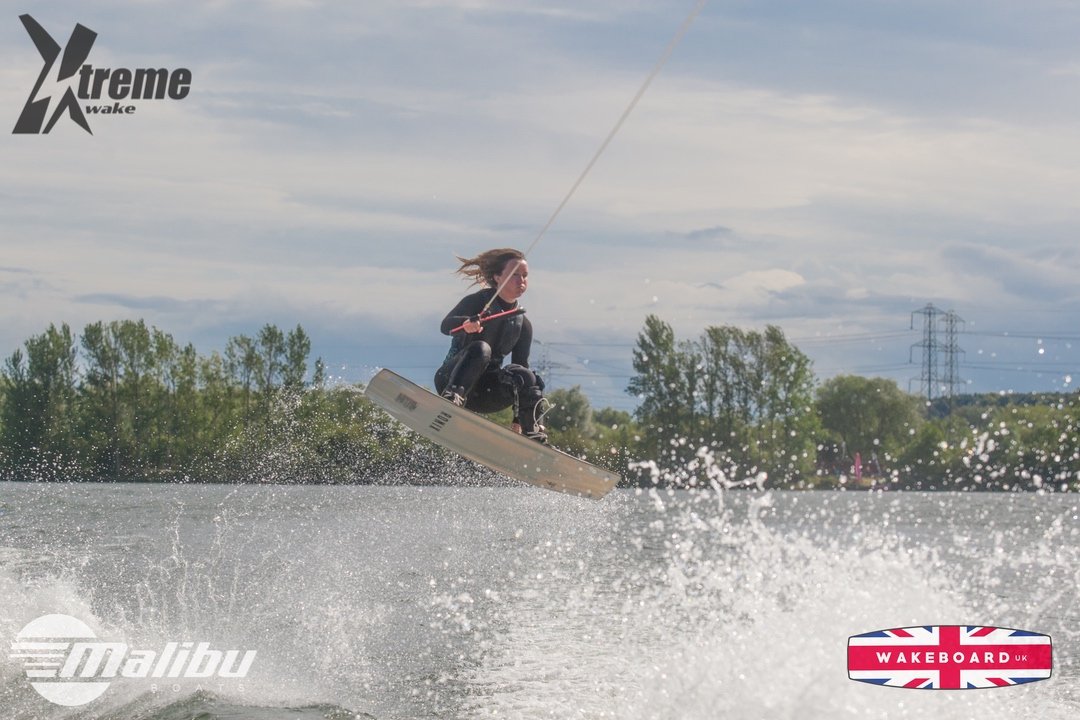 Squad Member at the 2023 Malibu Boats Xtreme Wake Practice