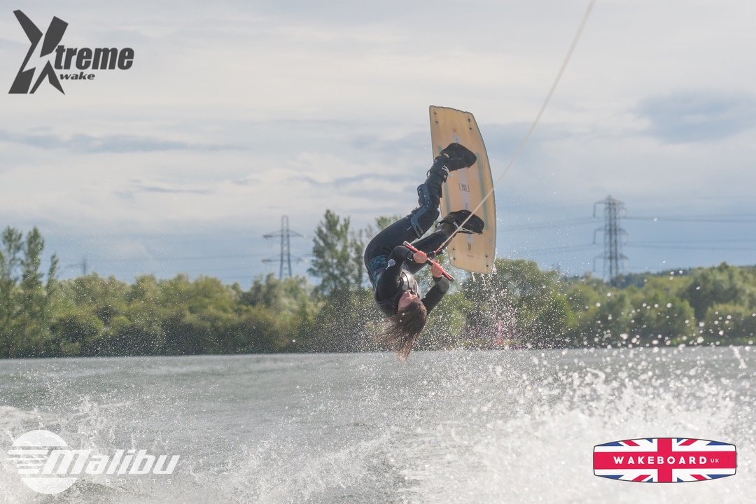 Squad Member at the 2023 Malibu Boats Xtreme Wake Practice