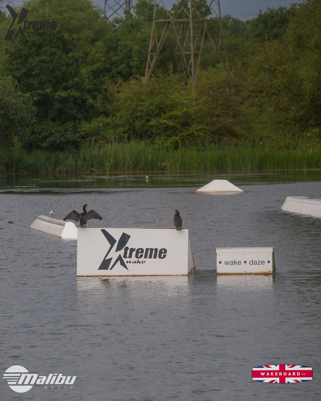 Squad Member at the 2023 Malibu Boats Xtreme Wake Practice