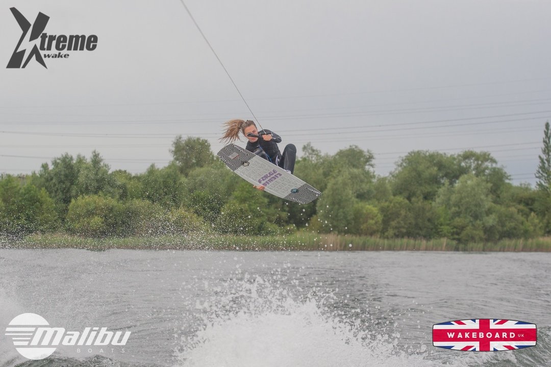Squad Member at the 2023 Malibu Boats Xtreme Wake Practice