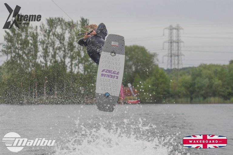 Squad Member at the 2023 Malibu Boats Xtreme Wake Practice - Photo Mark Osmond