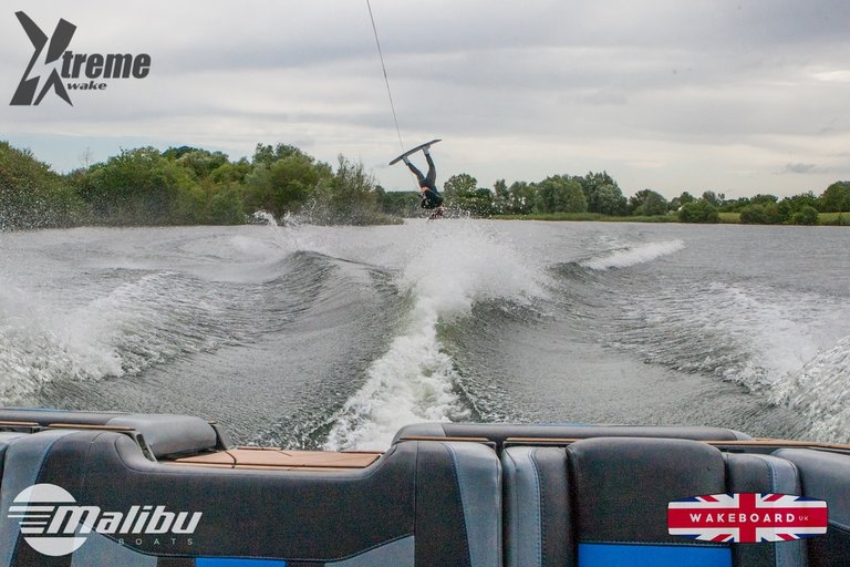 Squad Member at the 2023 Malibu Boats Xtreme Wake Practice - Photo Mark Osmond