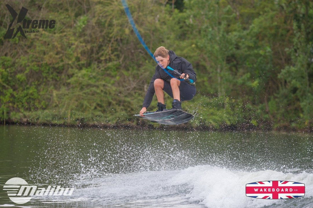 Squad Member at the 2023 Malibu Boats Xtreme Wake Practice