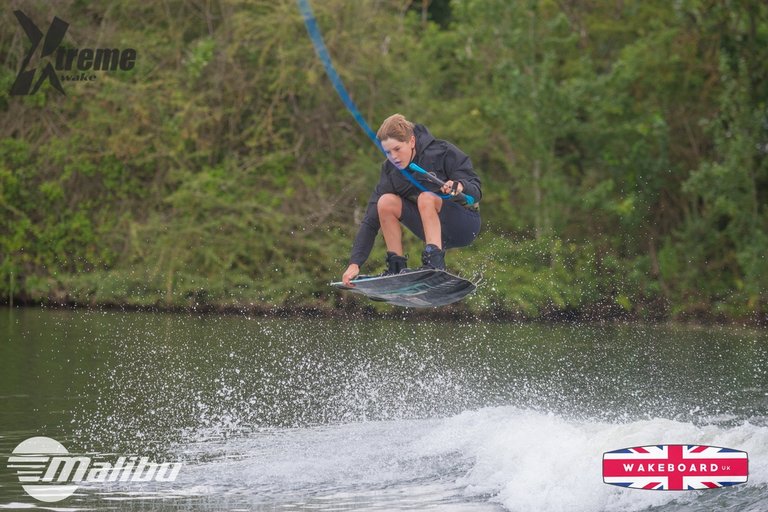 Squad Member at the 2023 Malibu Boats Xtreme Wake Practice - Photo Mark Osmond