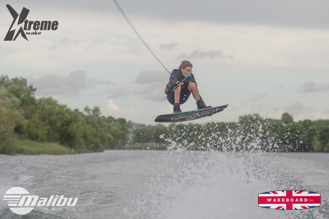 Squad Member at the 2023 Malibu Boats Xtreme Wake Practice