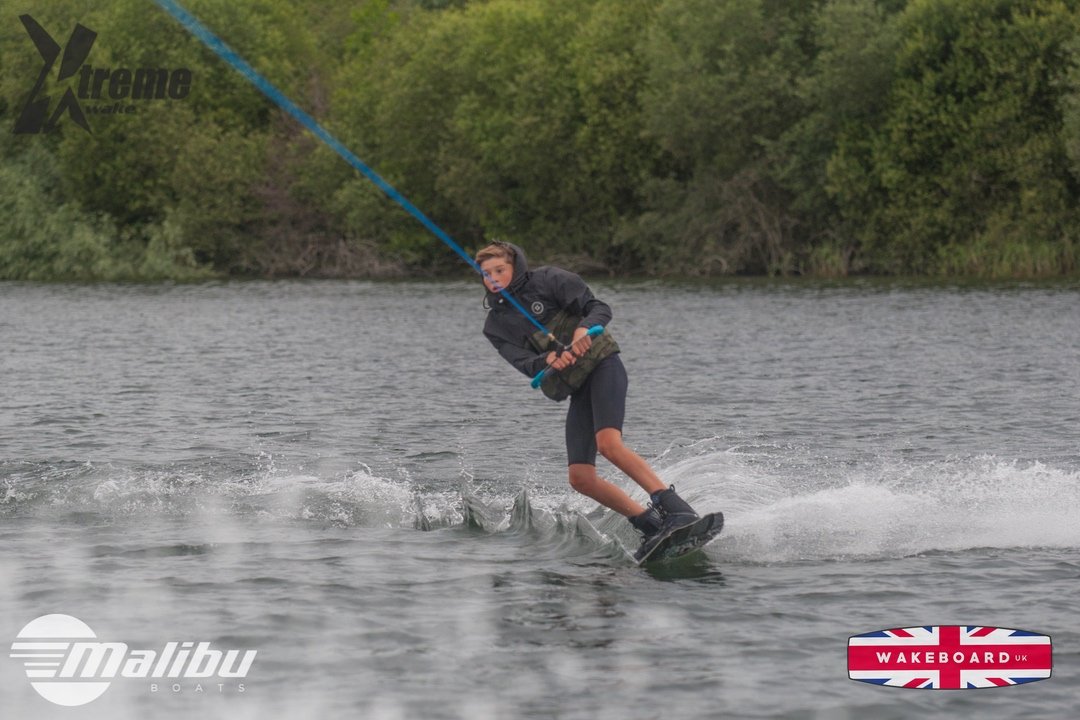 Squad Member at the 2023 Malibu Boats Xtreme Wake Practice