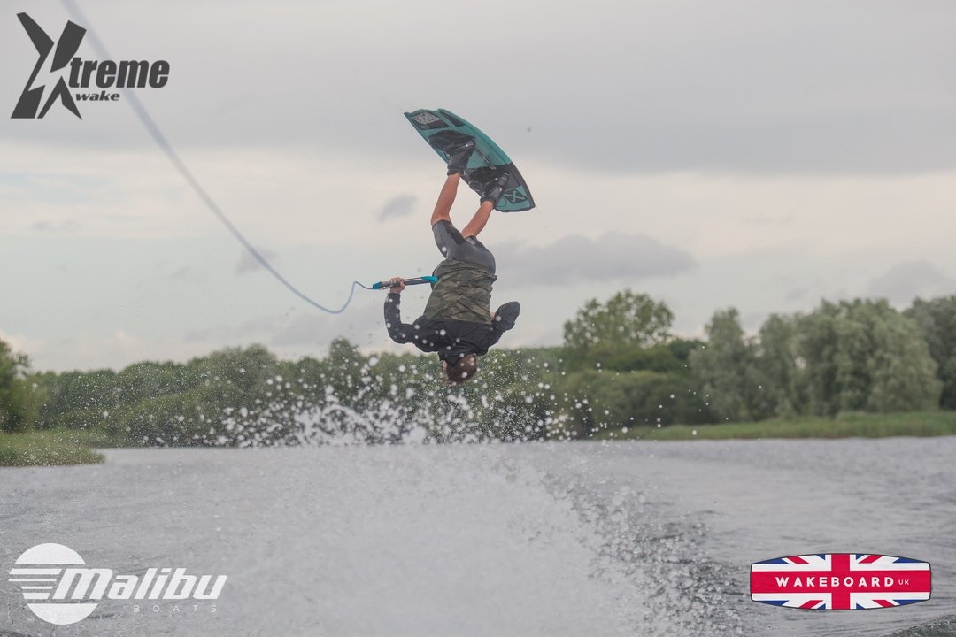 Squad Member at the 2023 Malibu Boats Xtreme Wake Practice