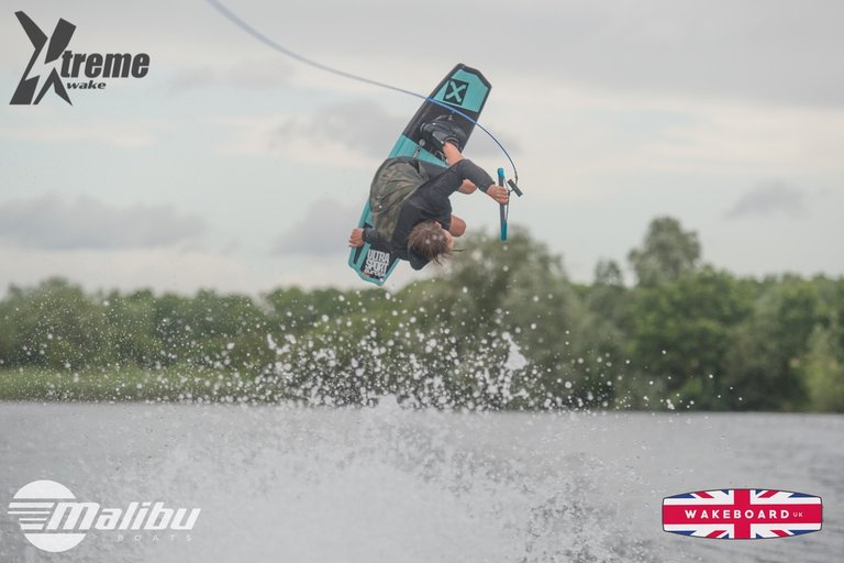 Squad Member at the 2023 Malibu Boats Xtreme Wake Practice - Photo Mark Osmond