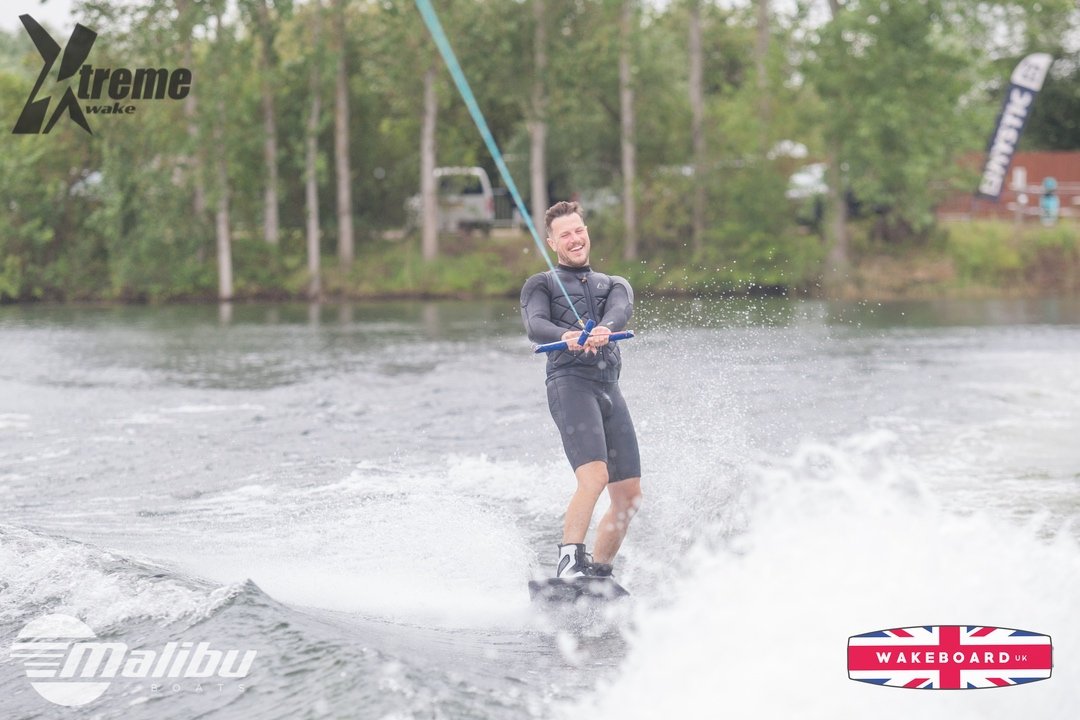 Squad Member at the 2023 Malibu Boats Xtreme Wake Practice