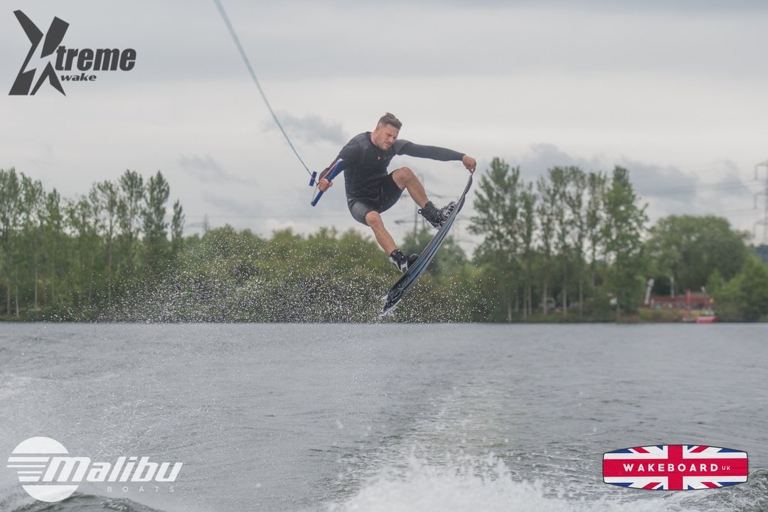 Squad Member at the 2023 Malibu Boats Xtreme Wake Practice