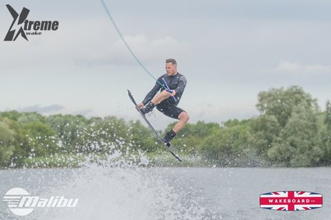 Squad Member at the 2023 Malibu Boats Xtreme Wake Practice - Photo Mark Osmond
