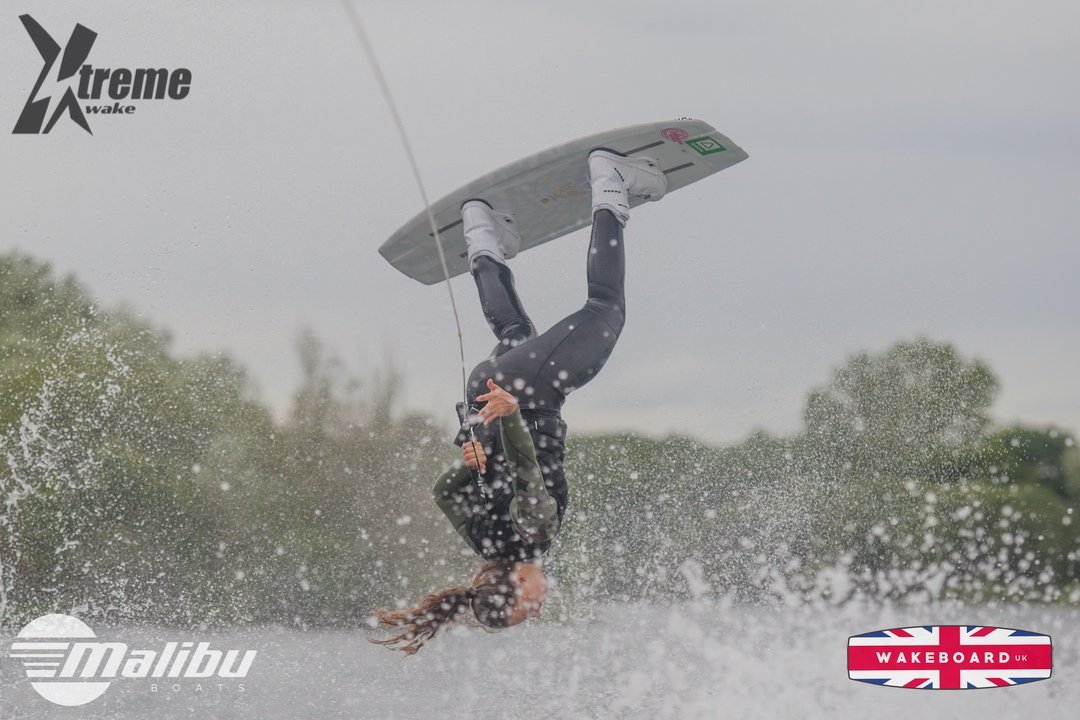 Squad Member at the 2023 Malibu Boats Xtreme Wake Practice