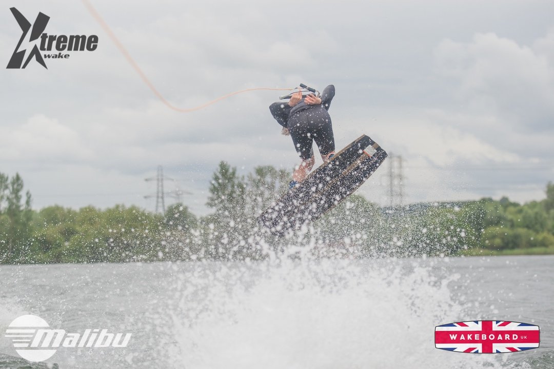 Squad Member at the 2023 Malibu Boats Xtreme Wake Practice