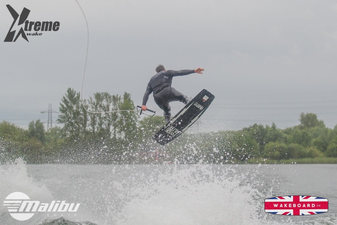 Squad Member at the 2023 Malibu Boats Xtreme Wake Practice