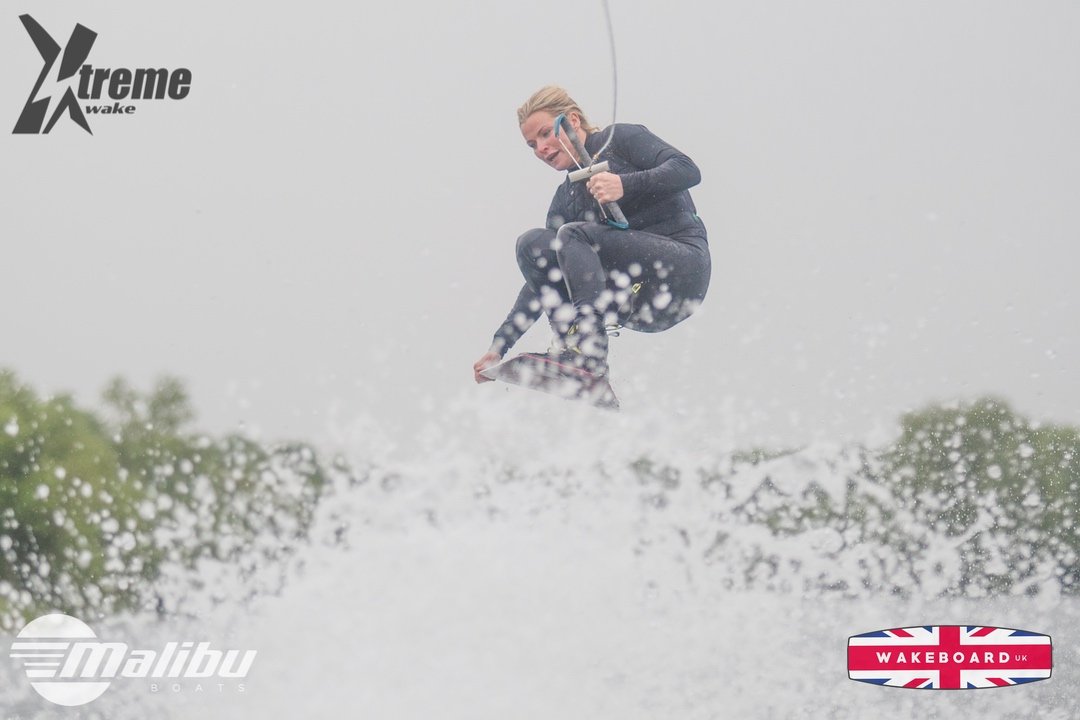 Squad Member at the 2023 Malibu Boats Xtreme Wake Practice