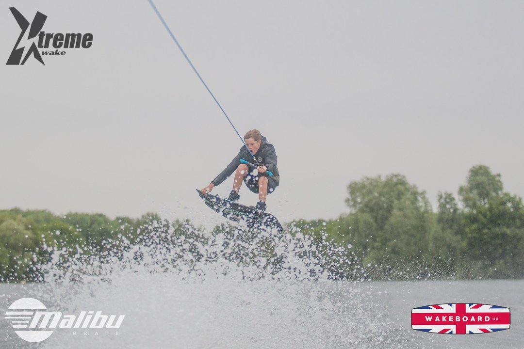 Squad Member at the 2023 Malibu Boats Xtreme Wake Practice