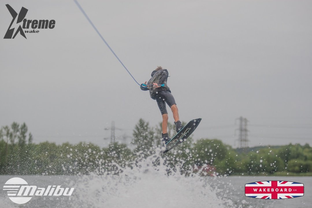 Squad Member at the 2023 Malibu Boats Xtreme Wake Practice