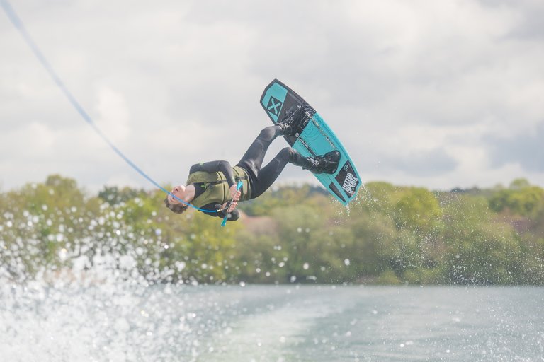 Charlie Lloyd at the 2023 Quays Wake And Ski Practice