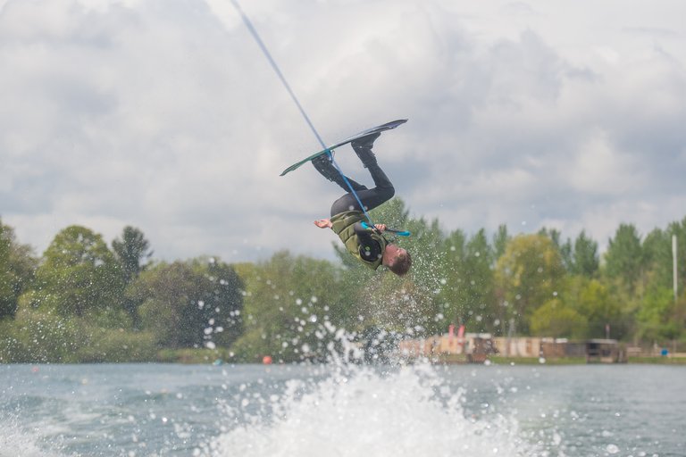 Charlie Lloyd at the 2023 Quays Wake And Ski Practice
