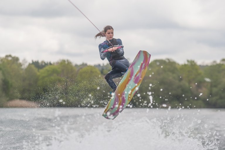 Isabelle Lloyd at the 2023 Quays Wake And Ski Practice
