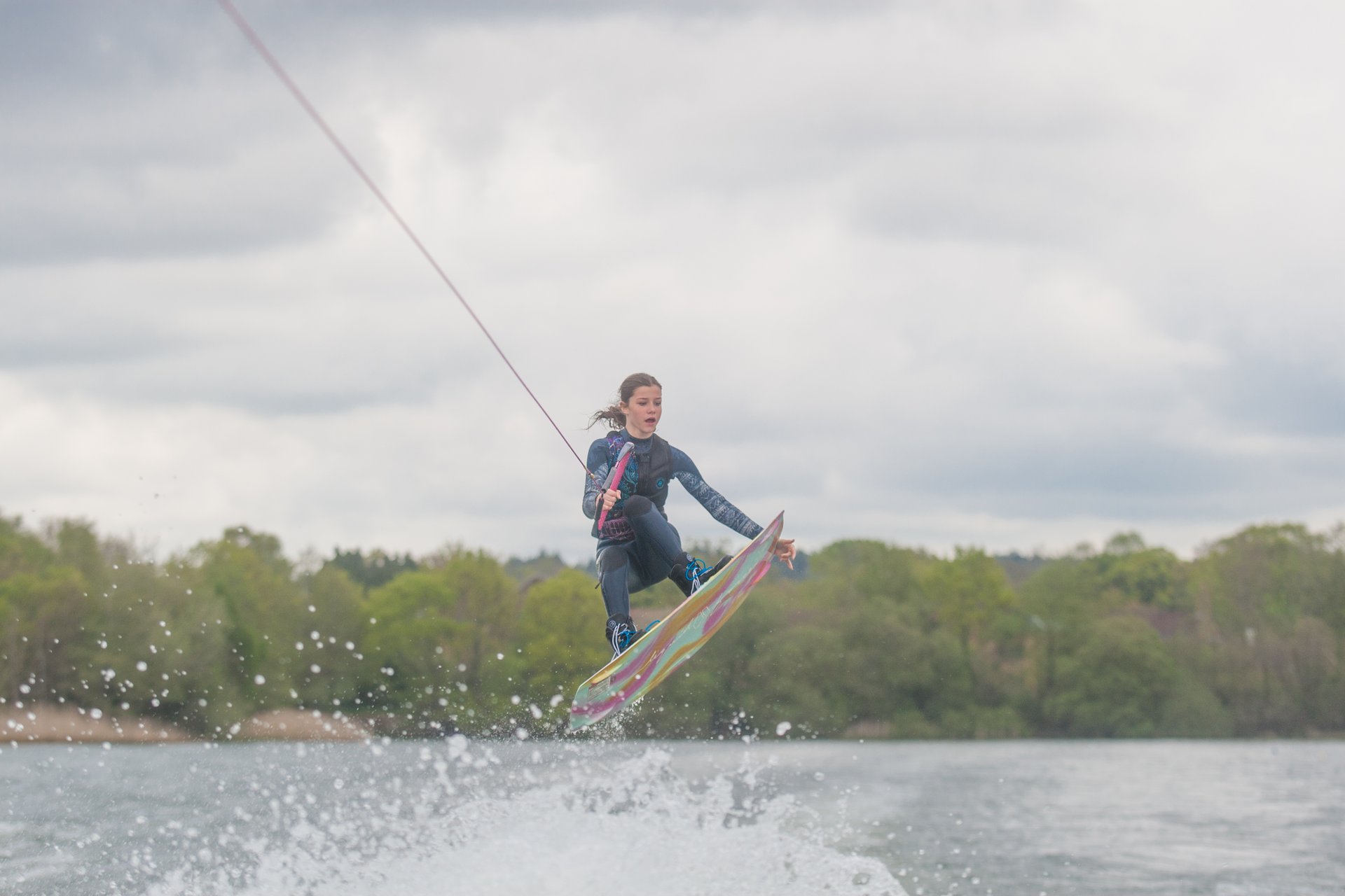 Isabelle Lloyd at the 2023 Quays Wake And Ski Practice