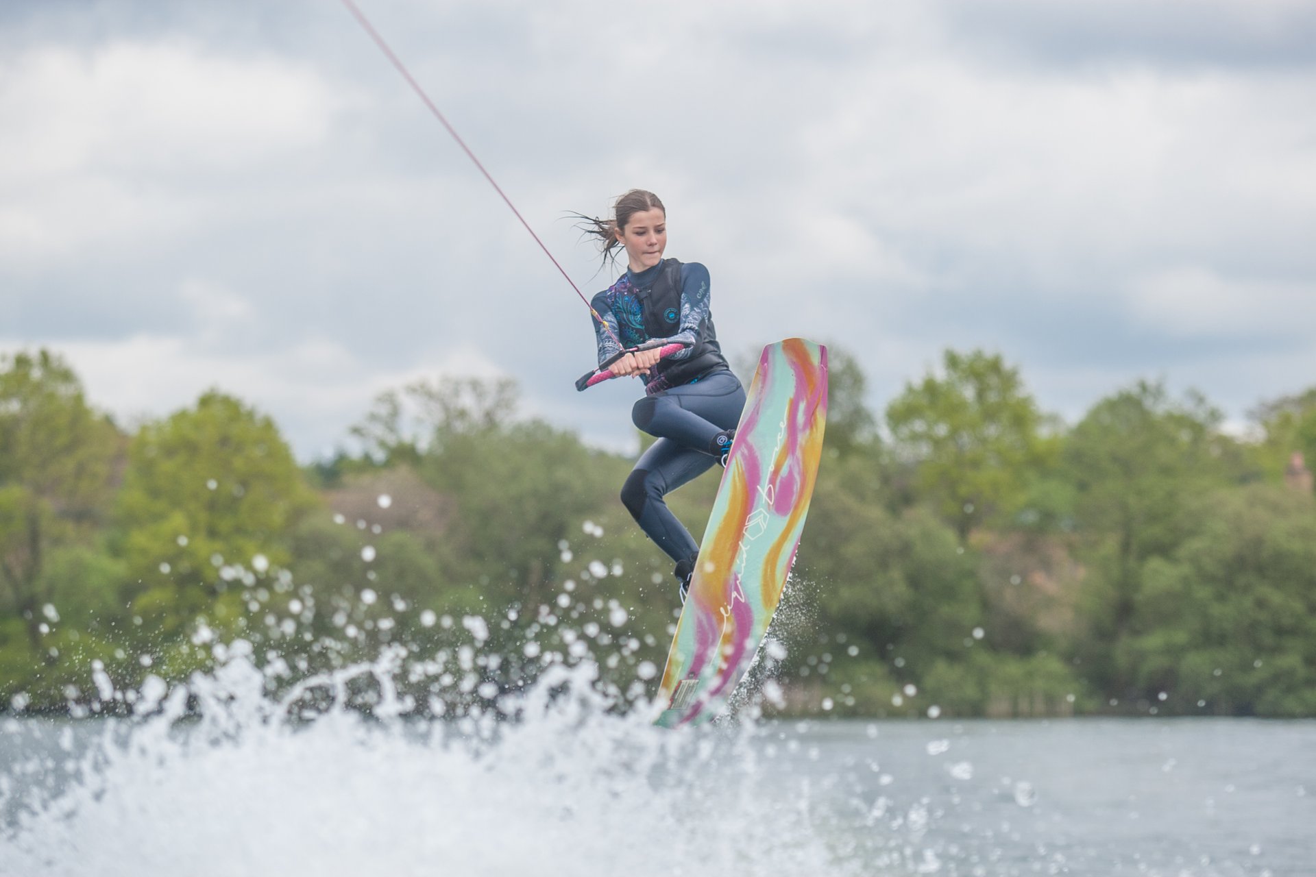 Isabelle Lloyd at the 2023 Quays Wake And Ski Practice
