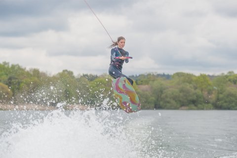 Isabelle Lloyd at the 2023 Quays Wake And Ski Practice - Photo Mark Osmond