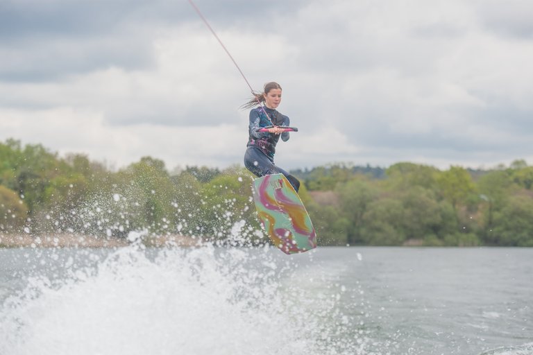 Isabelle Lloyd at the 2023 Quays Wake And Ski Practice