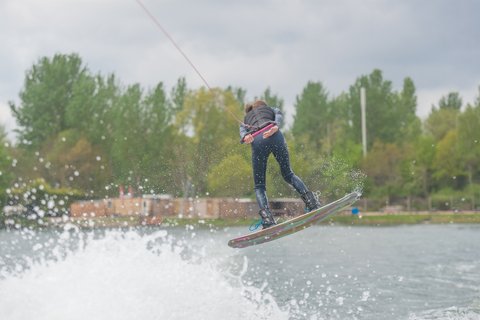Isabelle Lloyd at the 2023 Quays Wake And Ski Practice - Photo Mark Osmond
