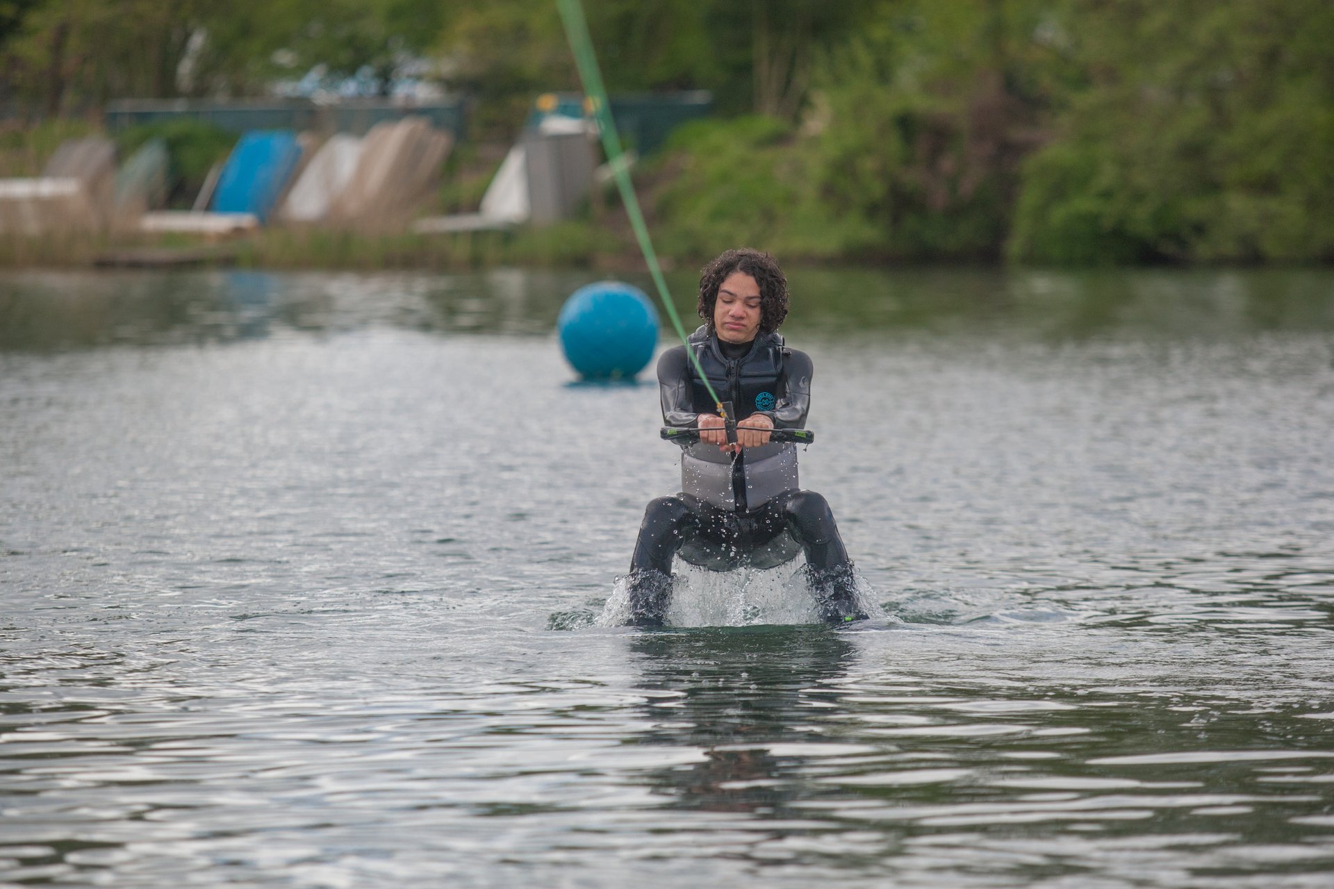 Jake Williams at the 2023 Quays Wake And Ski Practice