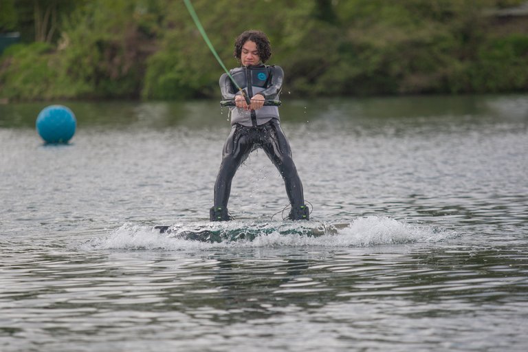 Jake Williams at the 2023 Quays Wake And Ski Practice