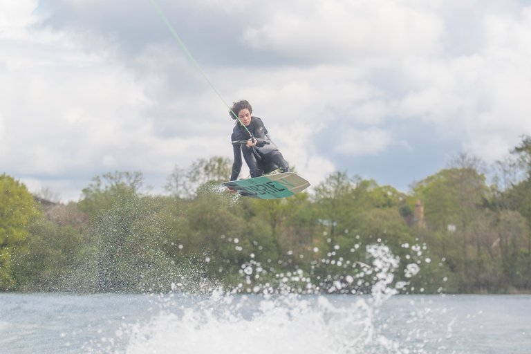Jake Williams at the 2023 Quays Wake And Ski Practice