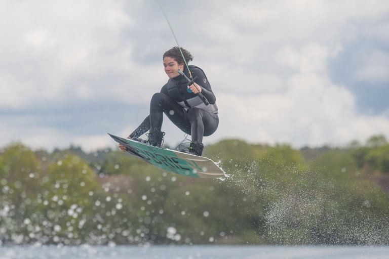 Jake Williams at the 2023 Quays Wake And Ski Practice
