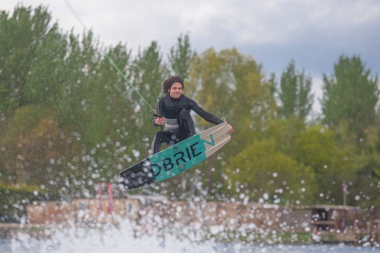 Jake Williams at the 2023 Quays Wake And Ski Practice