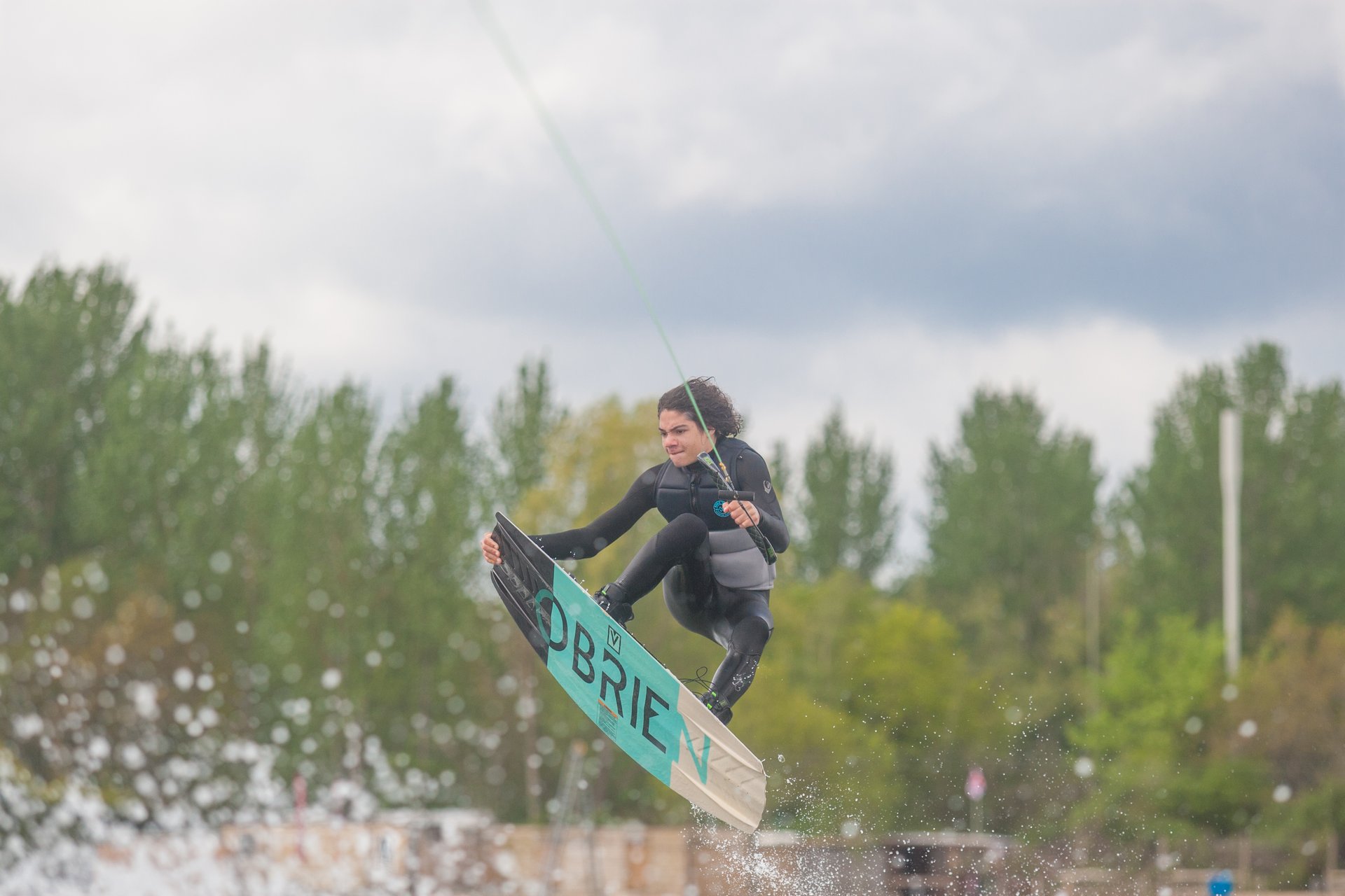 Jake Williams at the 2023 Quays Wake And Ski Practice