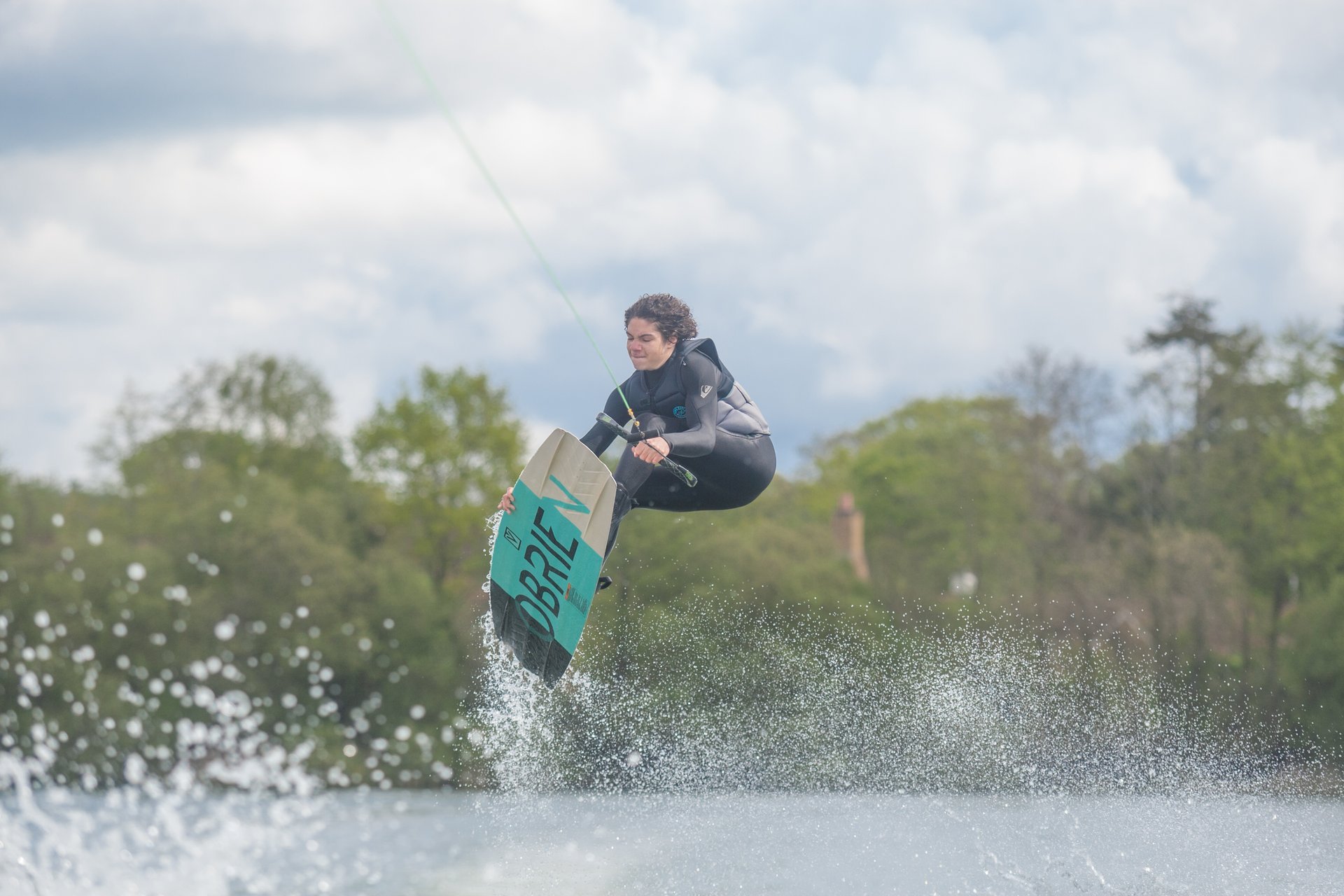 Jake Williams at the 2023 Quays Wake And Ski Practice