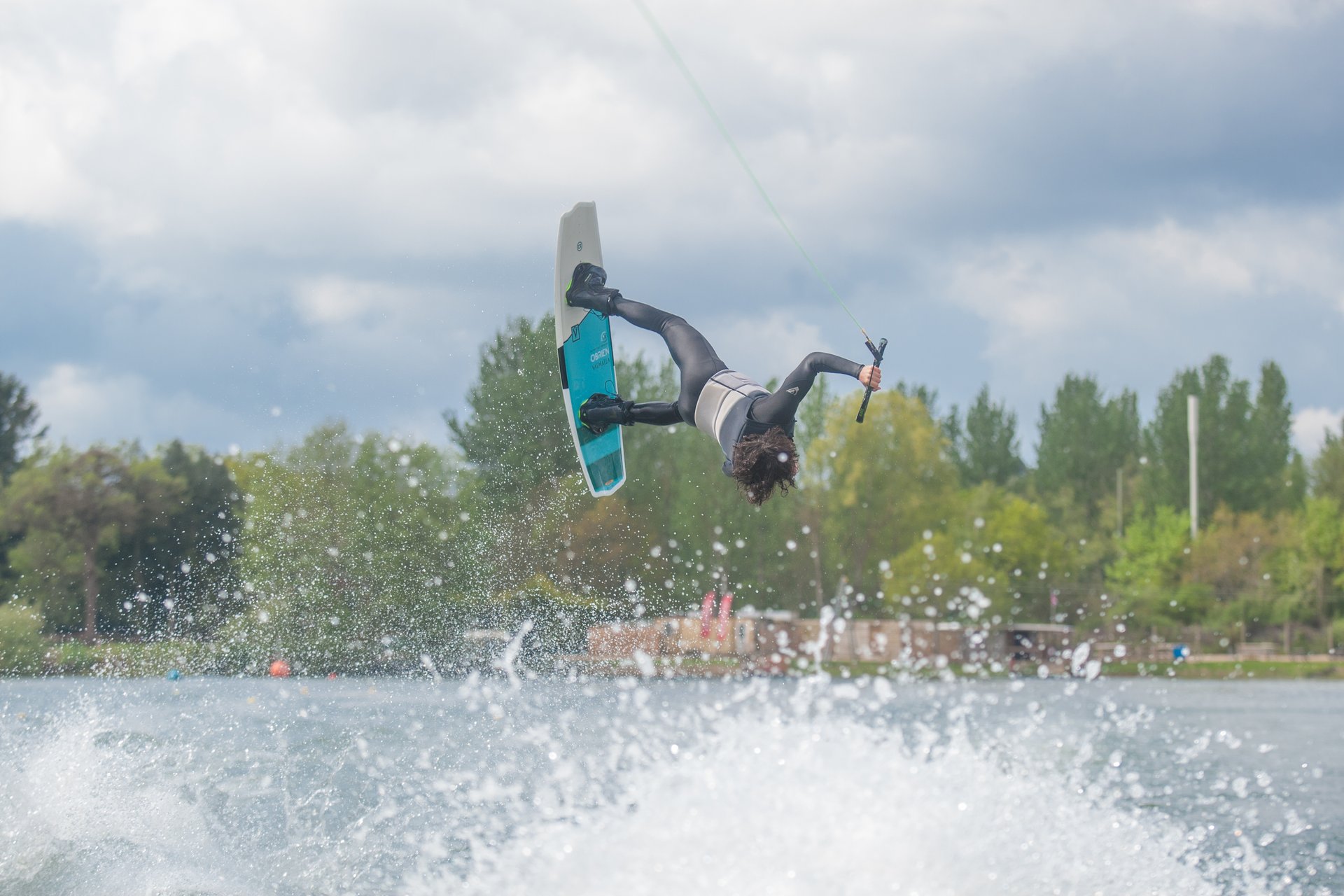 Jake Williams at the 2023 Quays Wake And Ski Practice