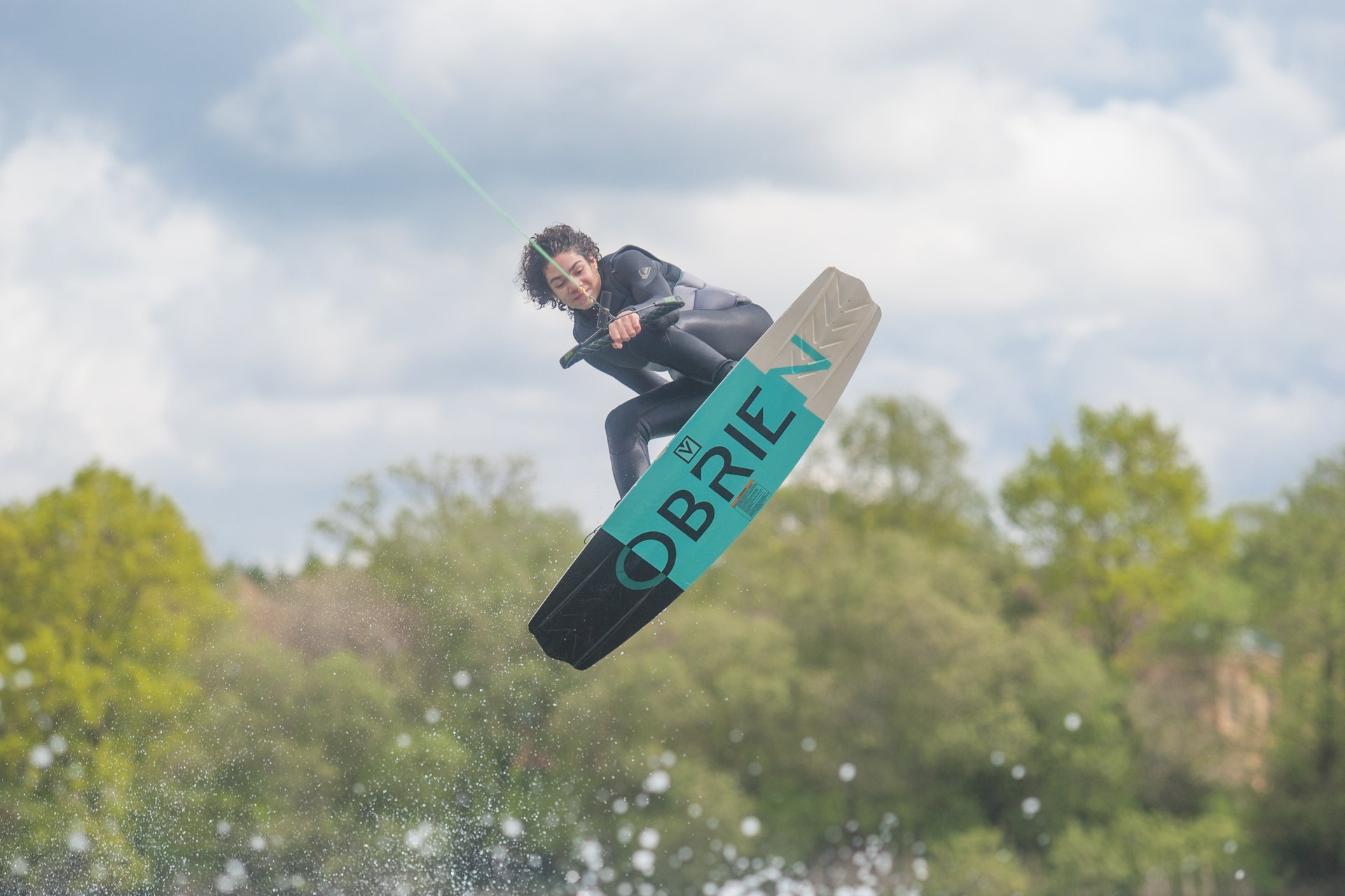 Jake Williams at the 2023 Quays Wake And Ski Practice