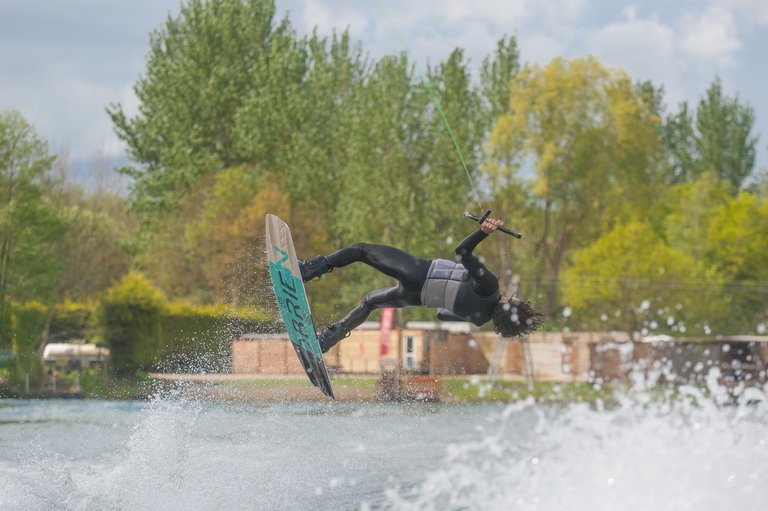 Jake Williams at the 2023 Quays Wake And Ski Practice